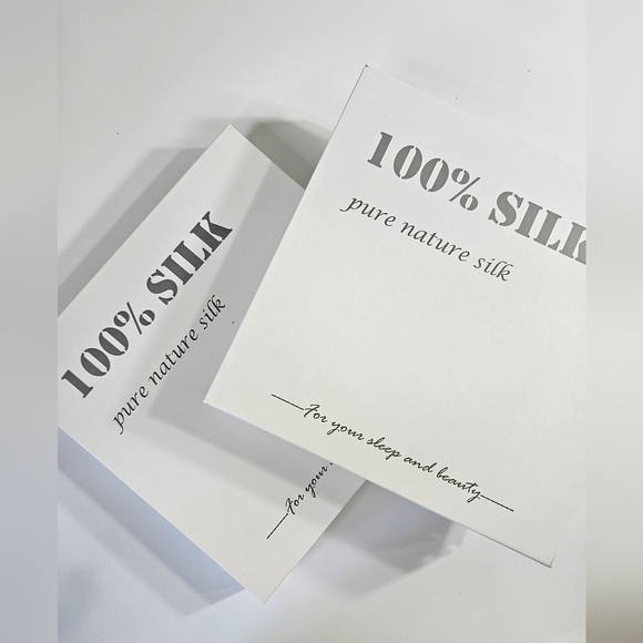 Luxury GIFT set 100% Silk Pillow Case, Sleeping Eye Mask, Scrunchies - Picture 6 of 13